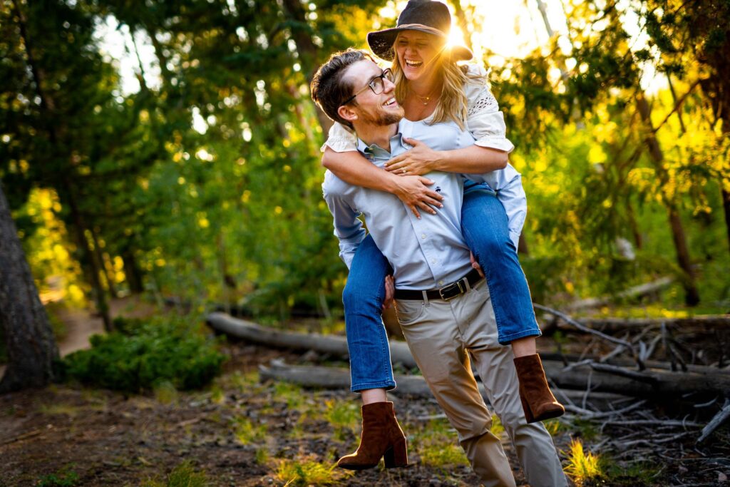 Meyer Ranch Park Fall Engagement Photos